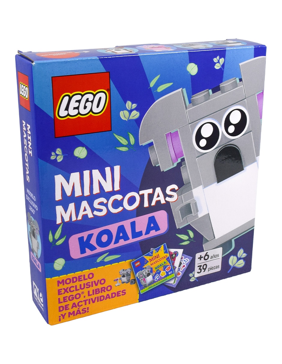 Libro de actividades lego mini mascotas koala de ediciones
