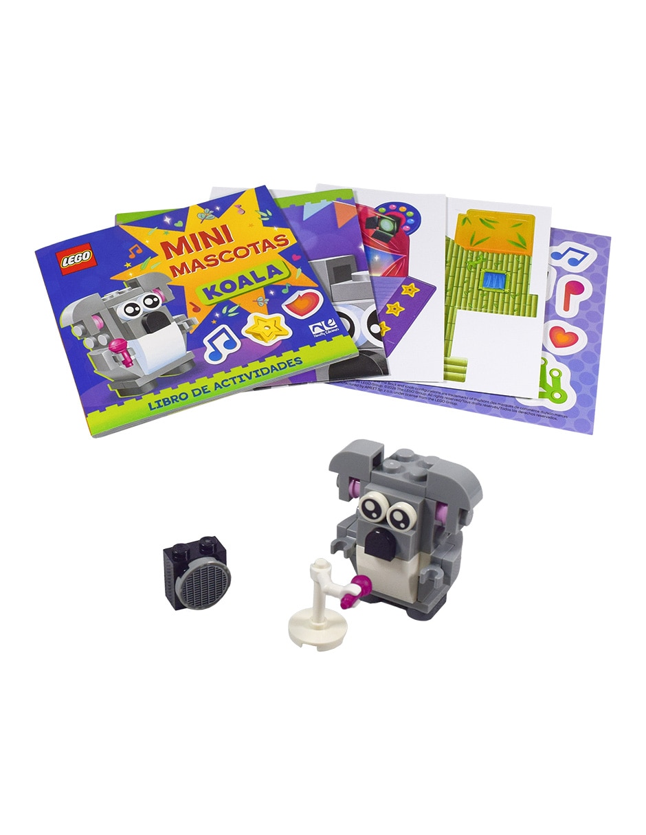 Libro de actividades lego mini mascotas koala de ediciones 5