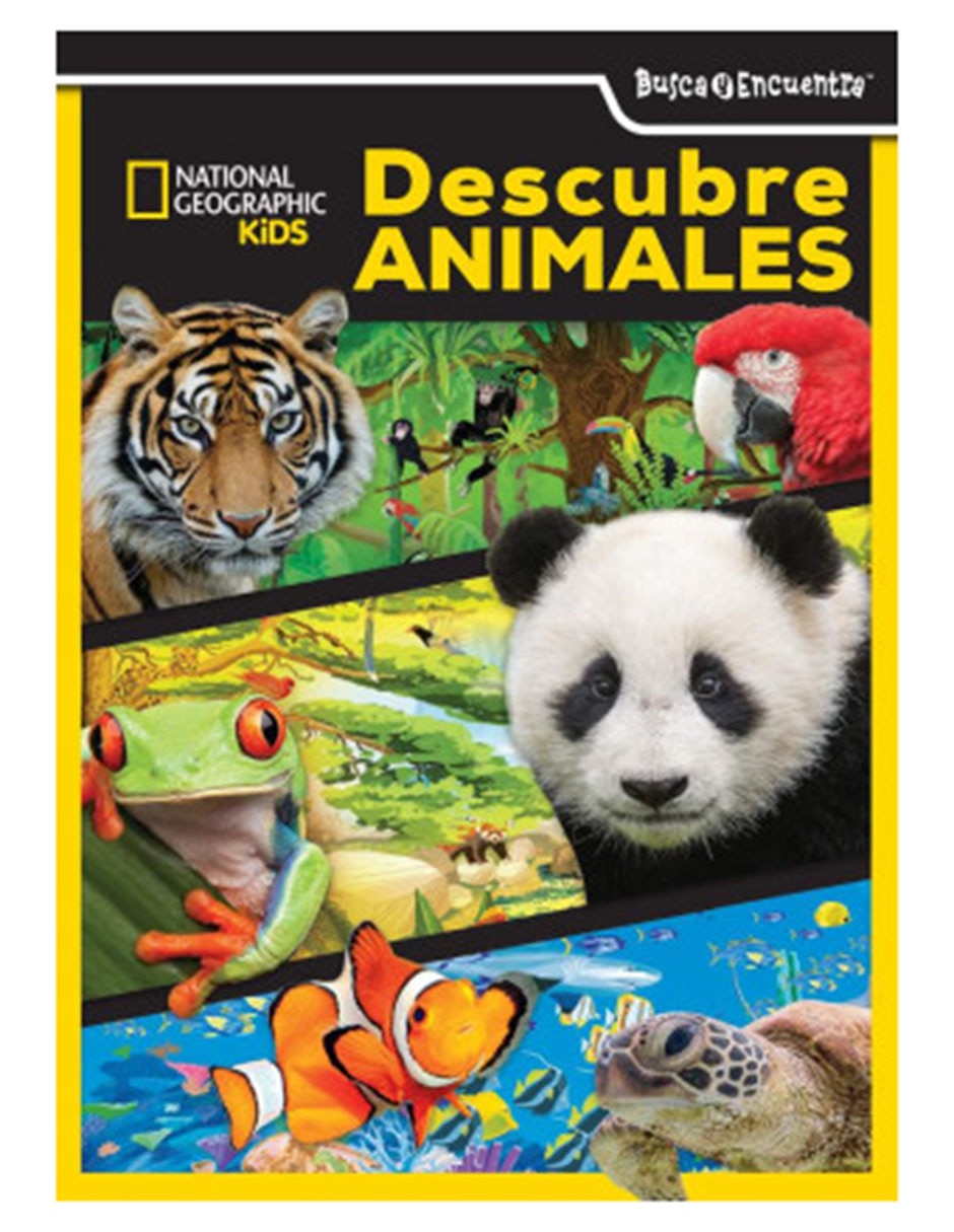 LIBRO Descubre Animales National Geographic de VARIOS LIBRO Descubre Animales National Geographic de VARIOS