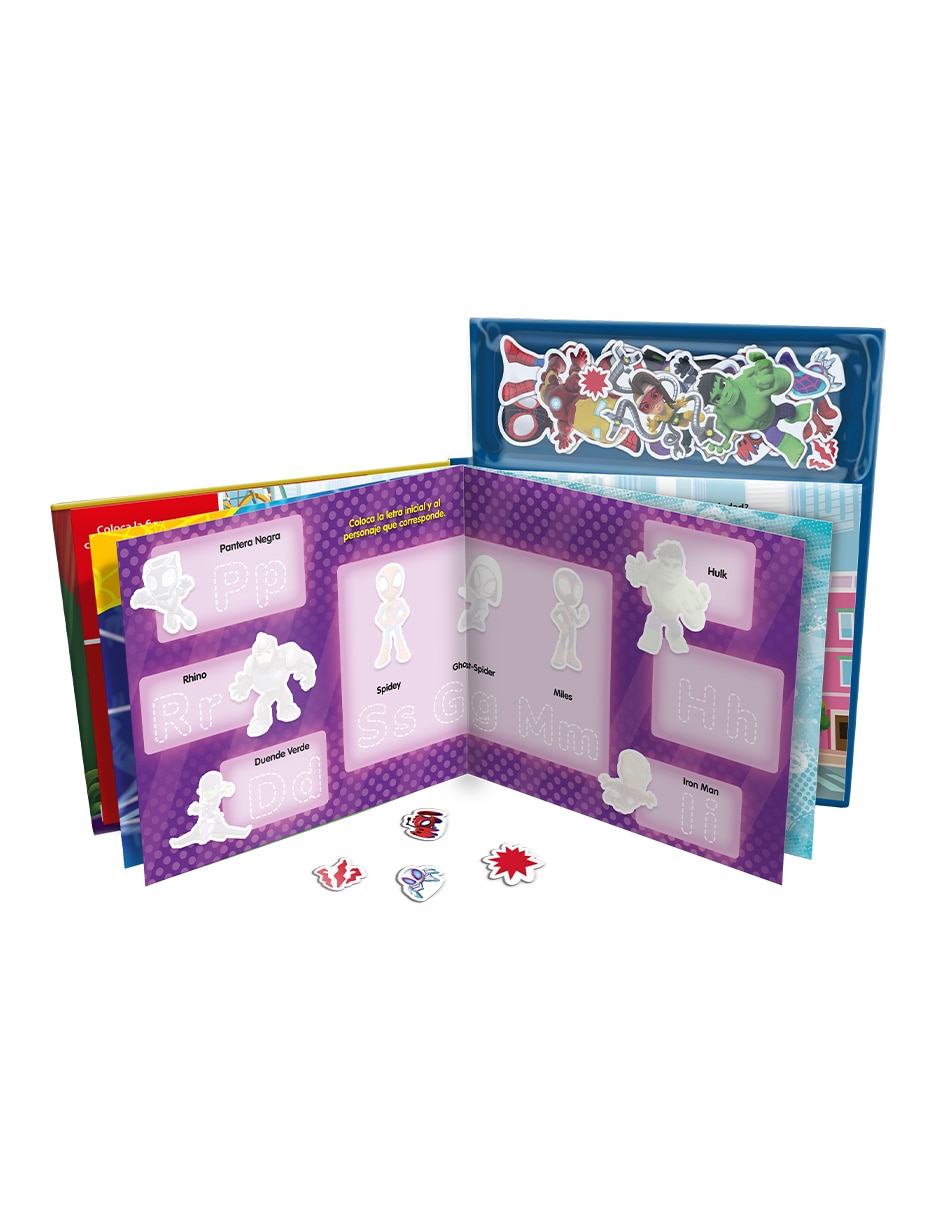 Libro magnetico spidey de ediciones 5