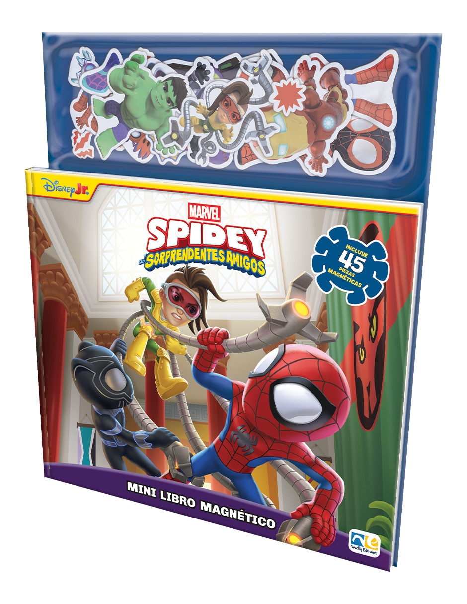 Libro magnetico spidey de ediciones 2