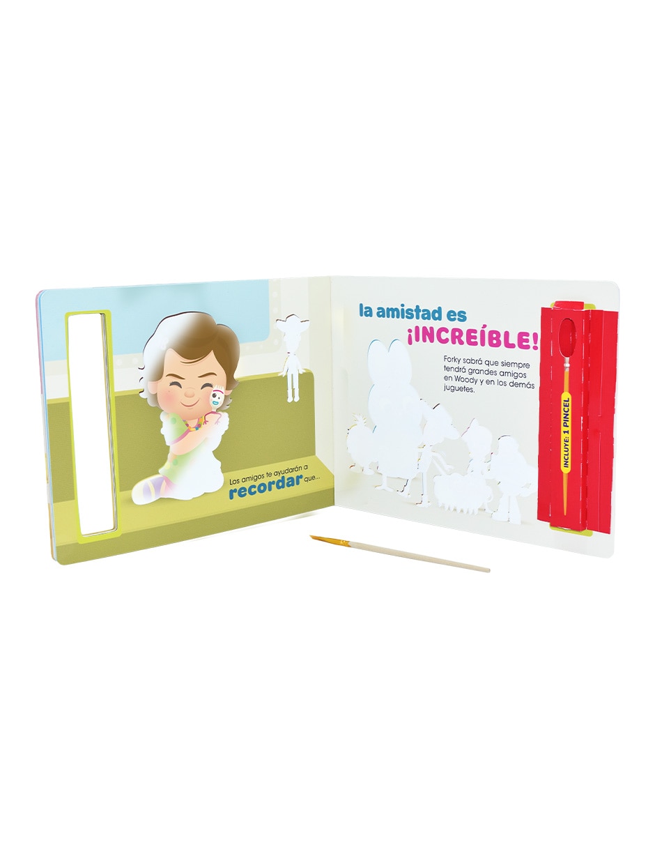 Libro de actividades pinta con agua toy story de ediciones 5