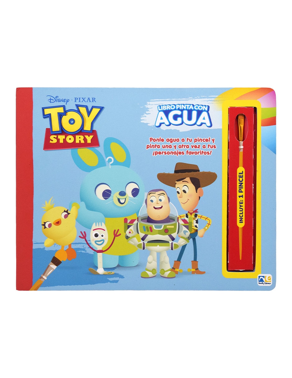 Libro de actividades pinta con agua toy story de ediciones 2