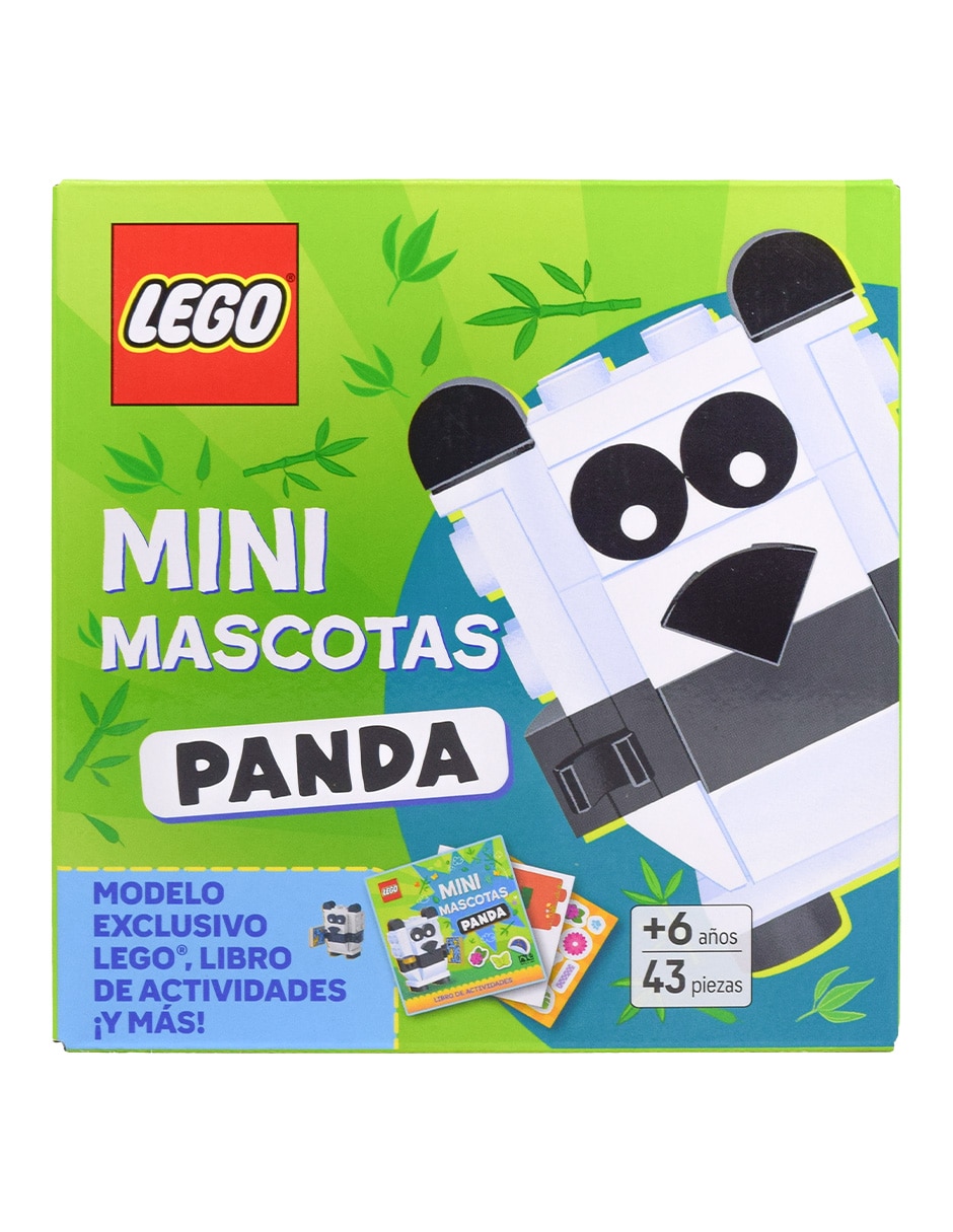 Libro de actividades lego mini mascotas panda de ediciones 4