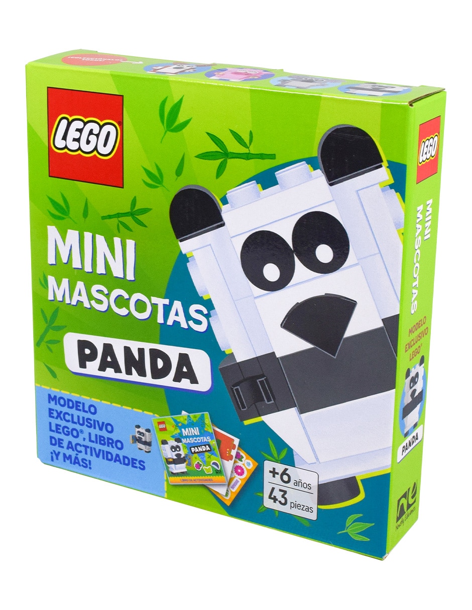 Libro de actividades lego mini mascotas panda de ediciones 3