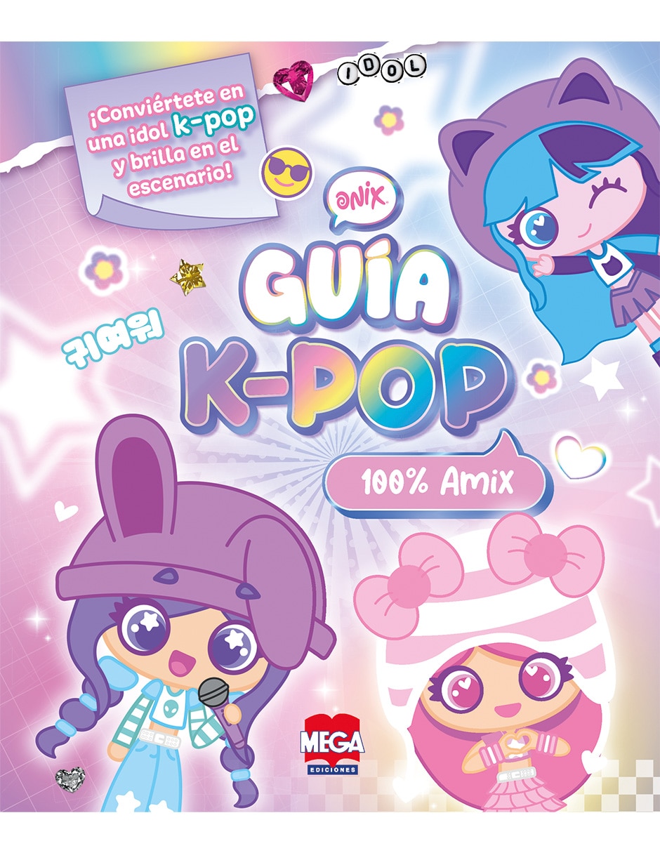 Libro Onix. Guía K-Pop 100% Amix De Natalia Herrero Martínez