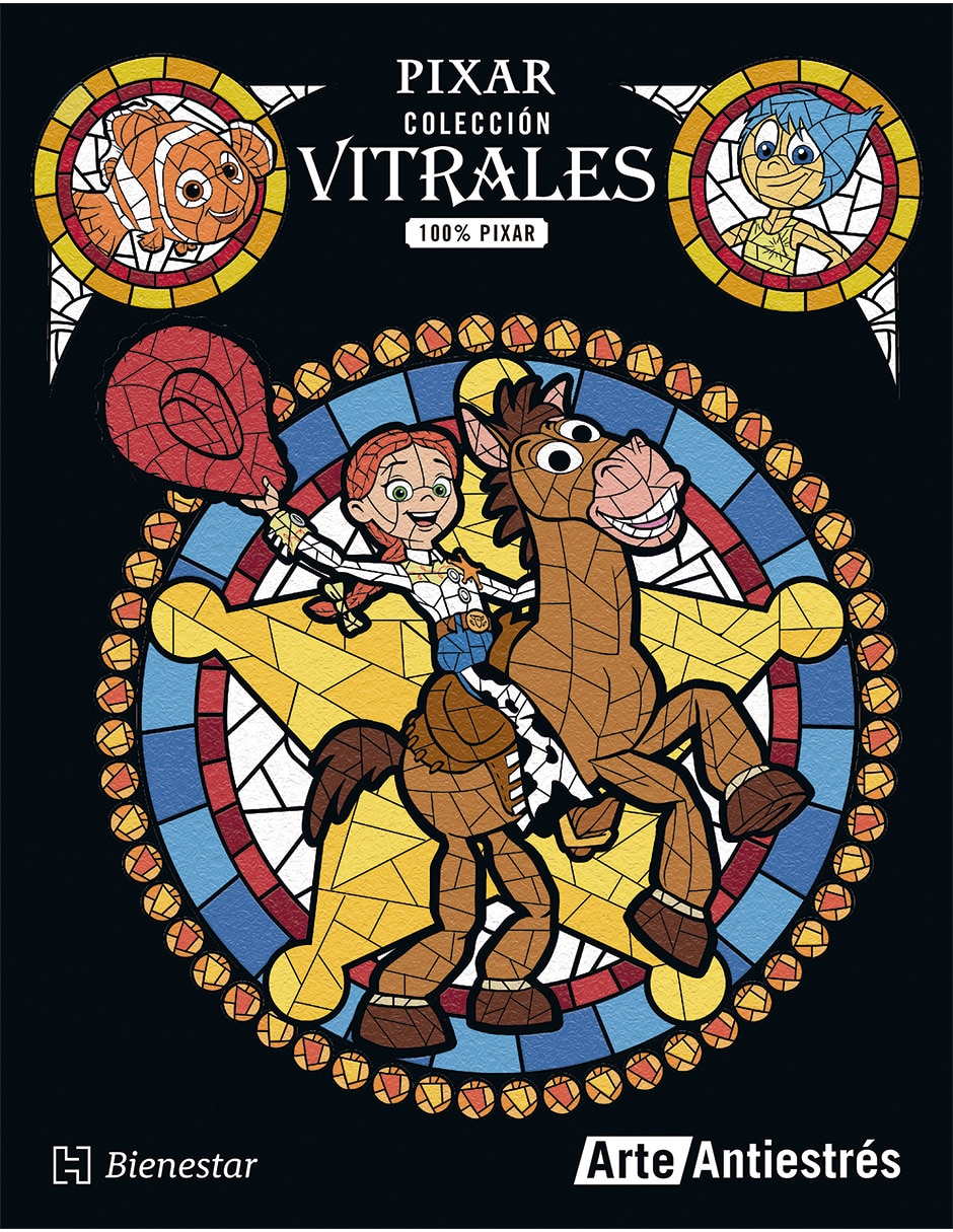 Libro Arte Antiestrés: 100 % Pixar (Colección Vitrales Disney) De Ediciones Larousse México Libro Arte Antiestrés: 100 % Pixar (Colección Vitrales Disney) De Ediciones Larousse México