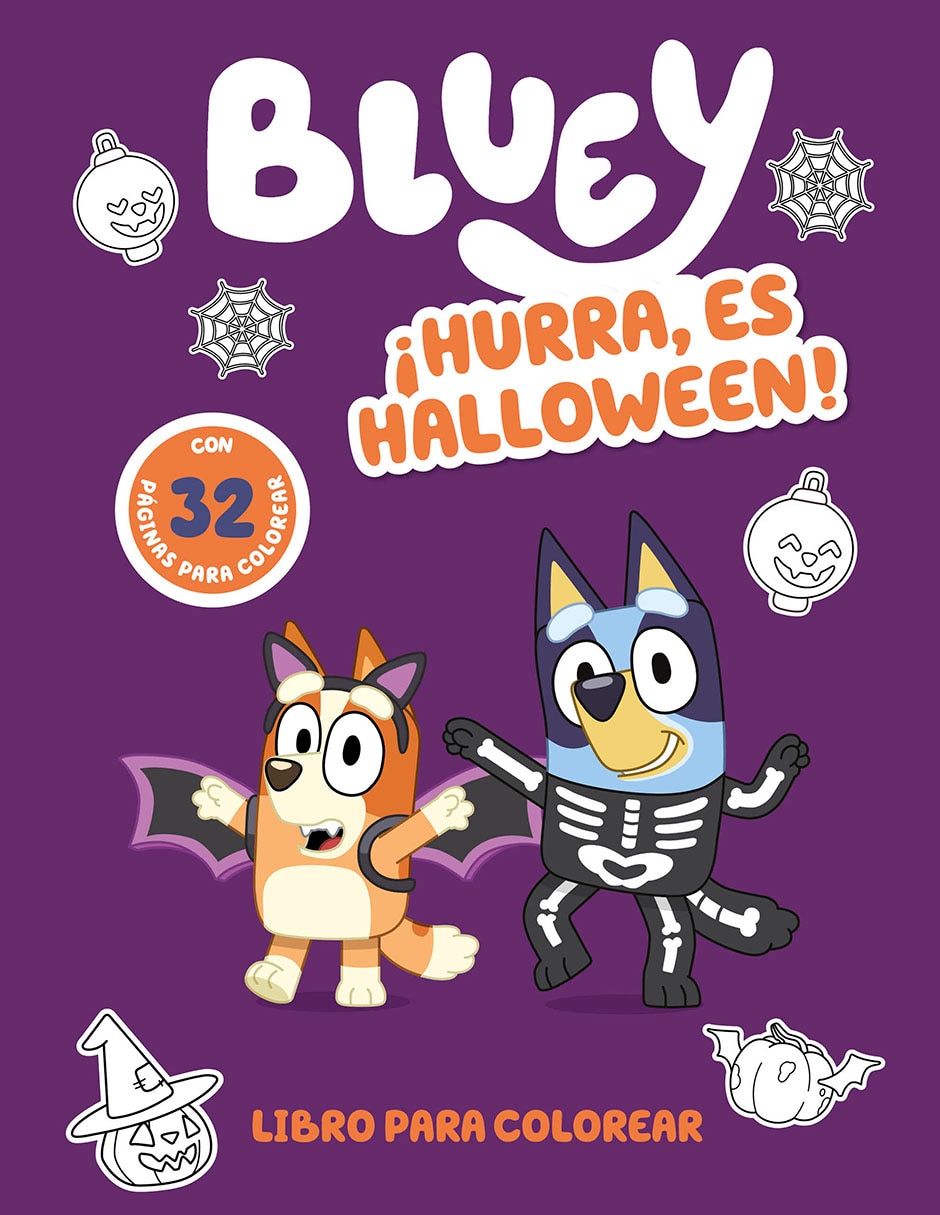LIBRO ¡HURRA ES HALLOWEEN! de BLUEY LIBRO ¡HURRA ES HALLOWEEN! de BLUEY