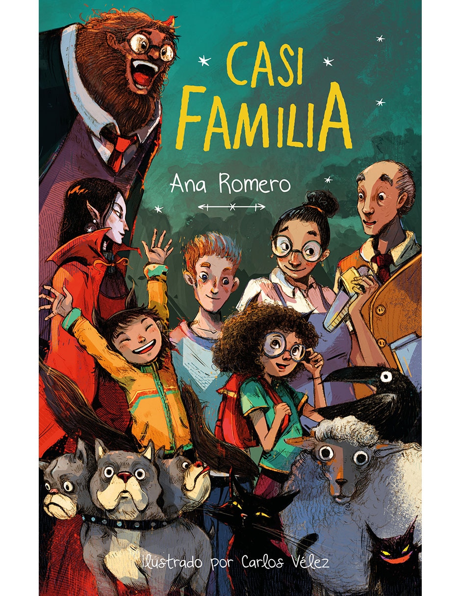 LIBRO CASI FAMILIA de ANA ROMERO