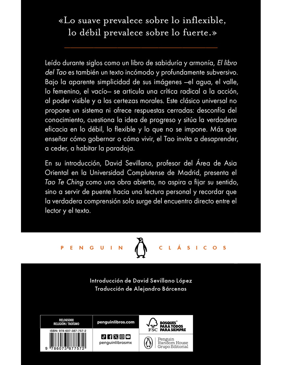 LIBRO EL LIBRO DEL TAO de LAO TSE 2