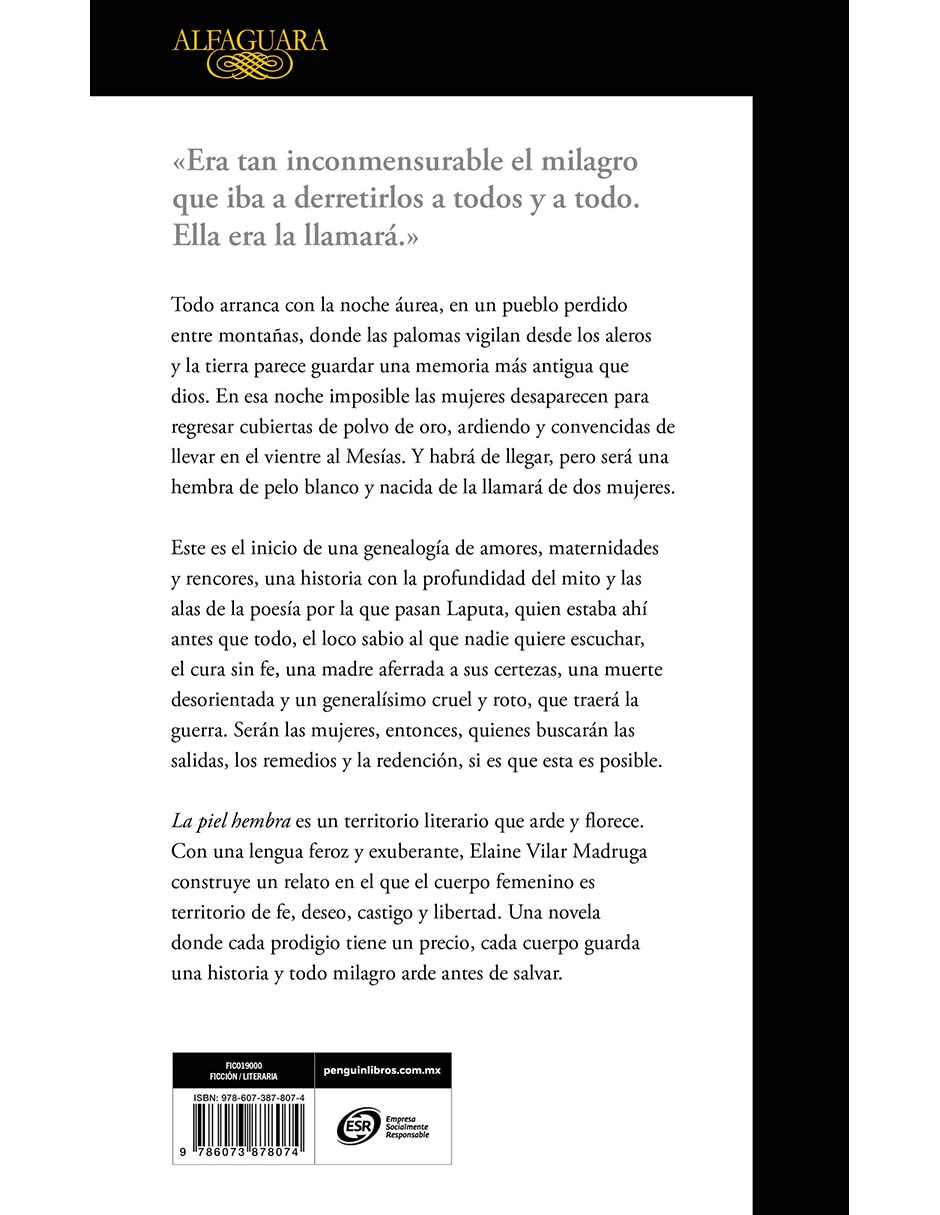 LIBRO LA PIEL HEMBRA de ELAINE VILAR MADRUGA 2