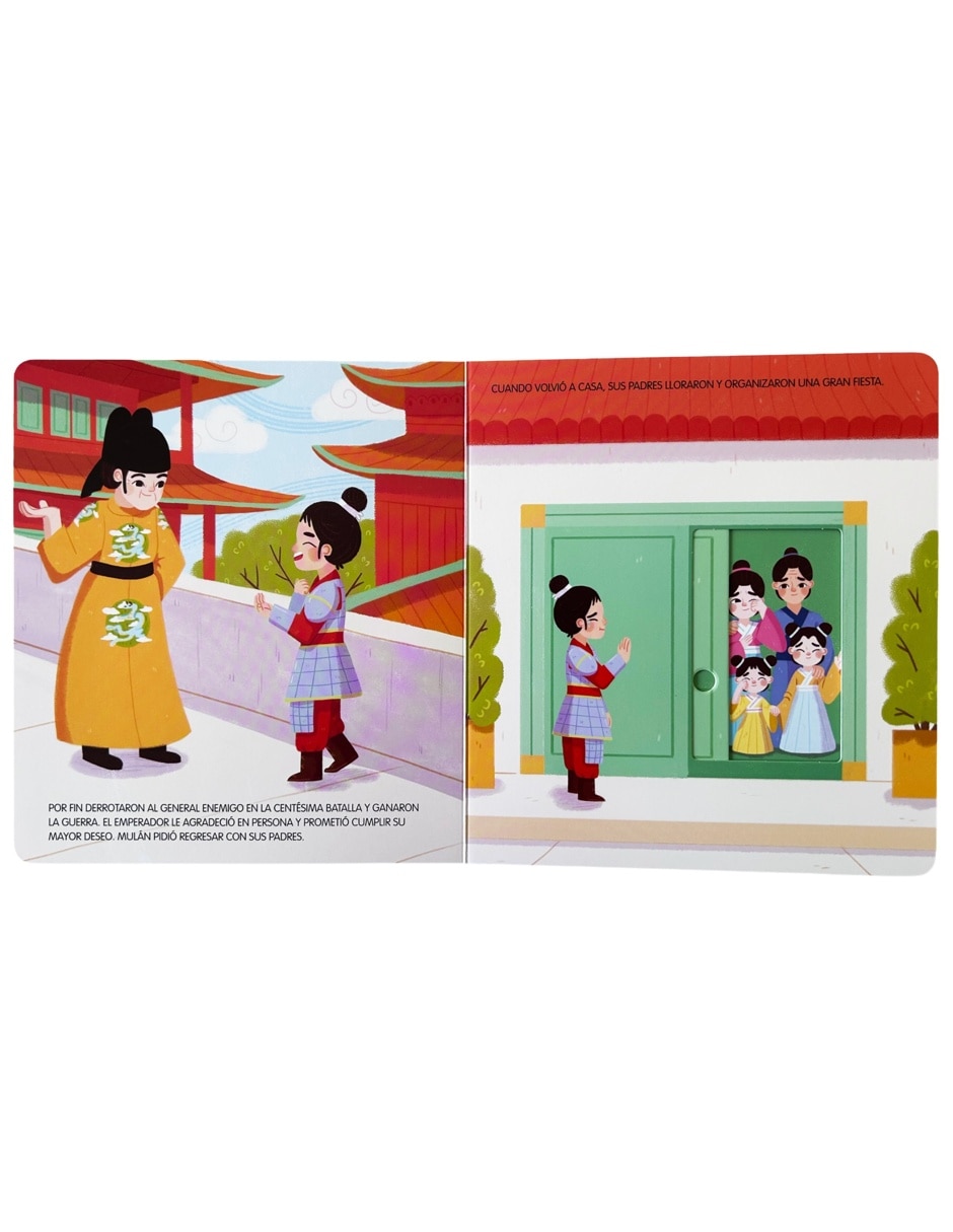 Libro Mis cuentos animados Mulán 3
