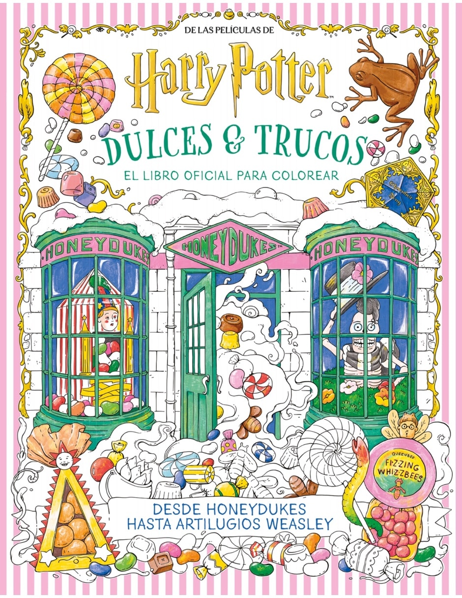 Libro Harry Potter Dulces Y Trucos el libro oficial para colorear de Maryna Kostiushko Libro Harry Potter Dulces Y Trucos el libro oficial para colorear de Maryna Kostiushko
