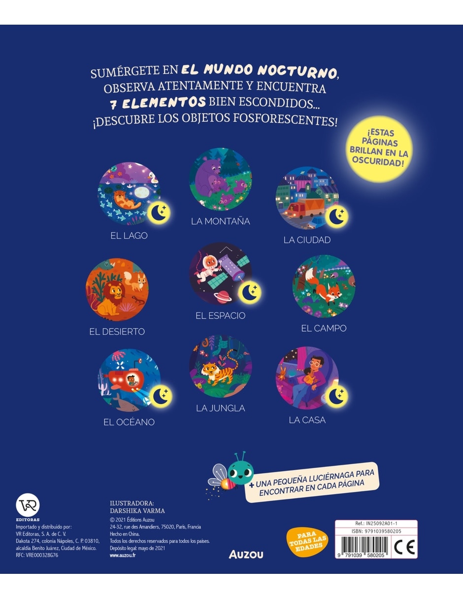 Libro Busca y encuentra para los más pequeños de noche de Darshika Varma 4