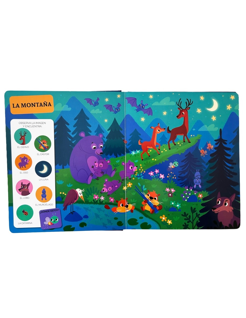 Libro Busca y encuentra para los más pequeños de noche de Darshika Varma 3