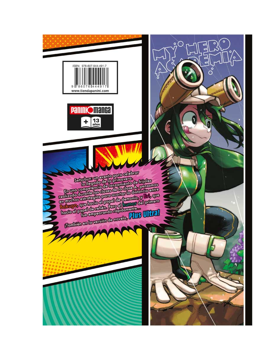 Manga My Hero Academia School Briefs Novela N.6 Termina serie 2