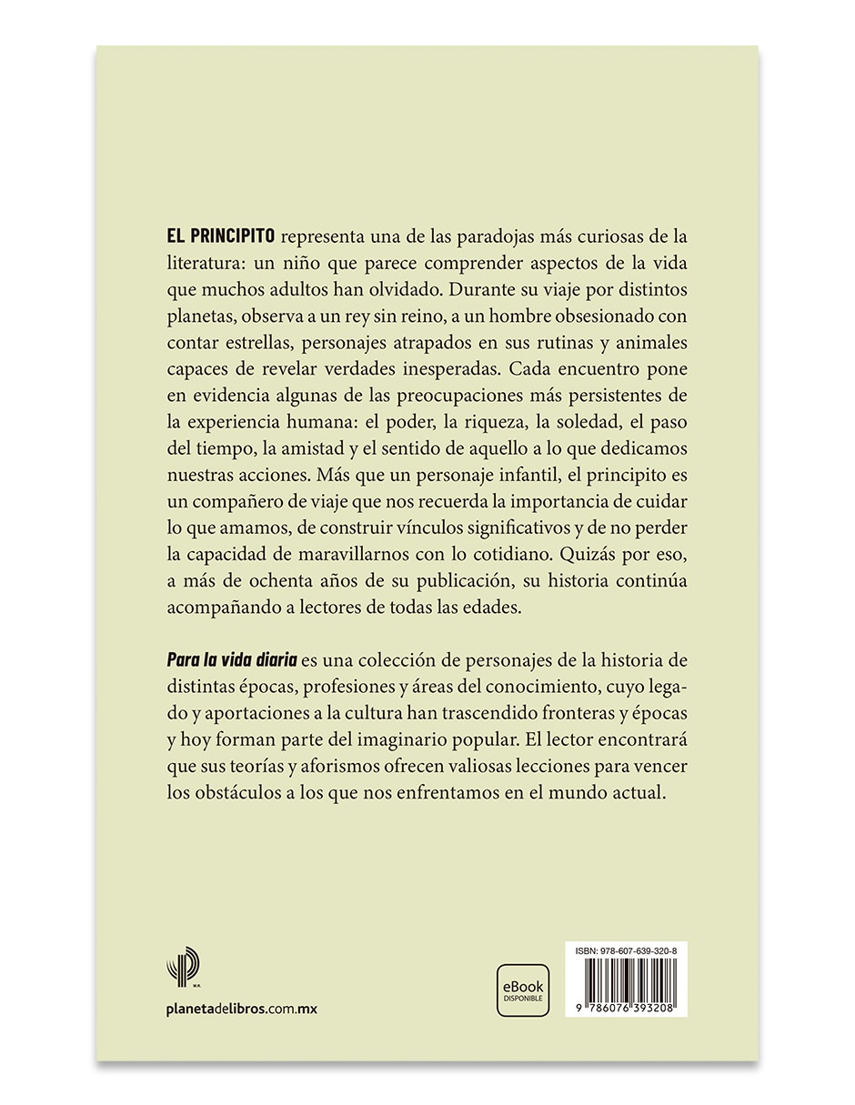 Libro el principito para la vida diaria de estudio pe s.a.c. 2