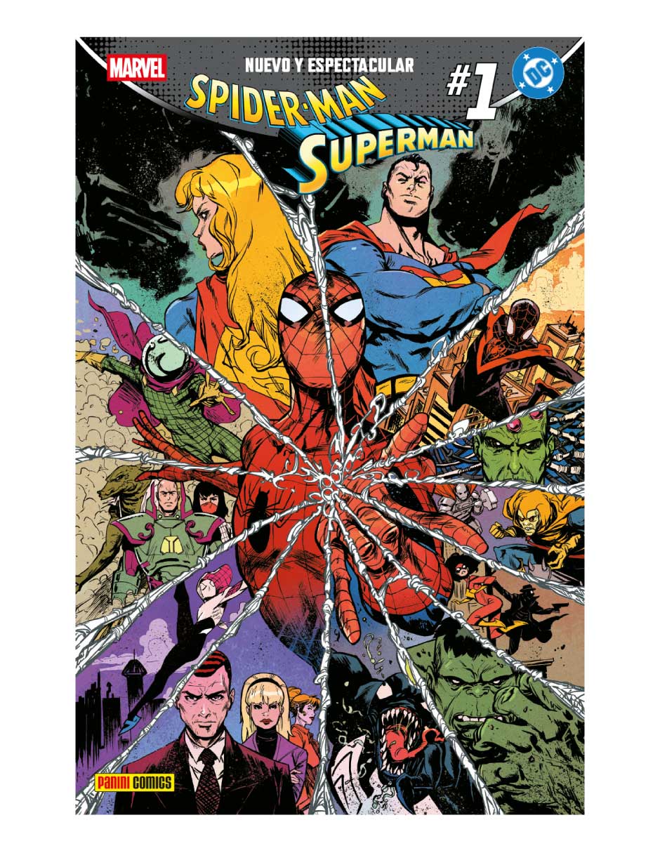 Cómic Spider Man-Superman #1 Variante 3 / Sanford Greene
