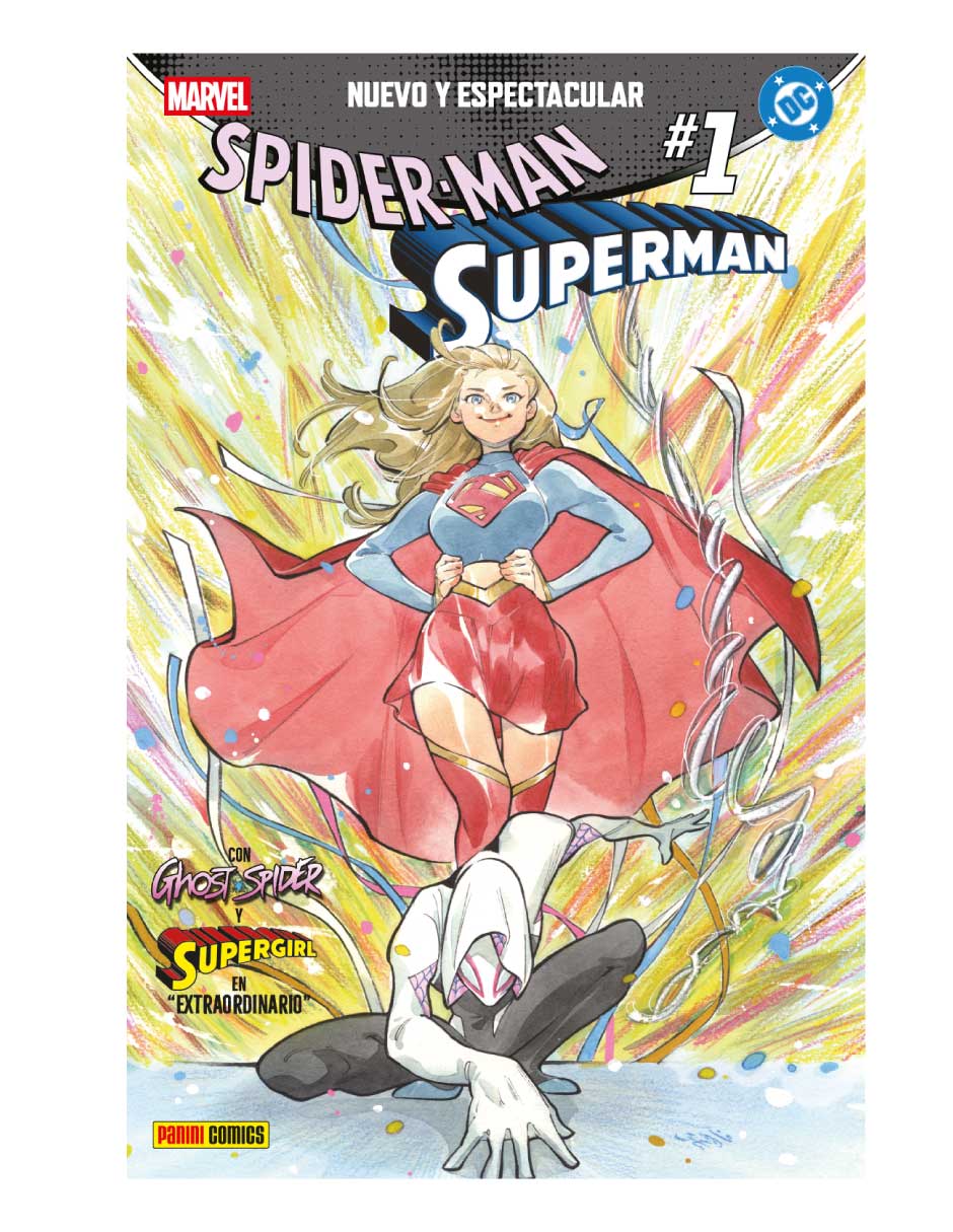 Cómic Spider Man-Superman #1Variante 2 / Peach Momoko