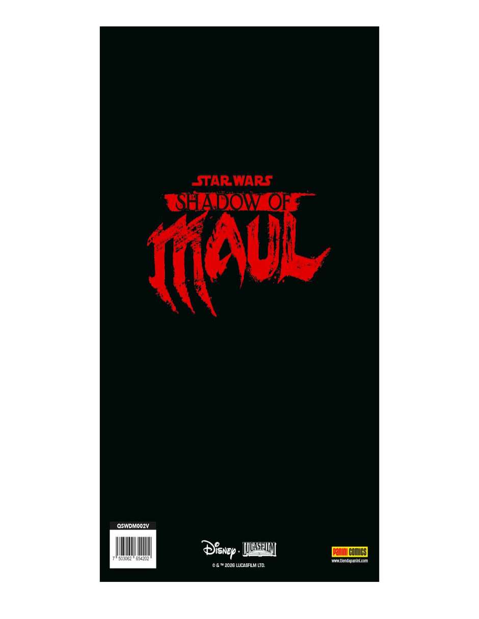 Cómic Star Wars Shadow of Darth Maul #2 Variante 2