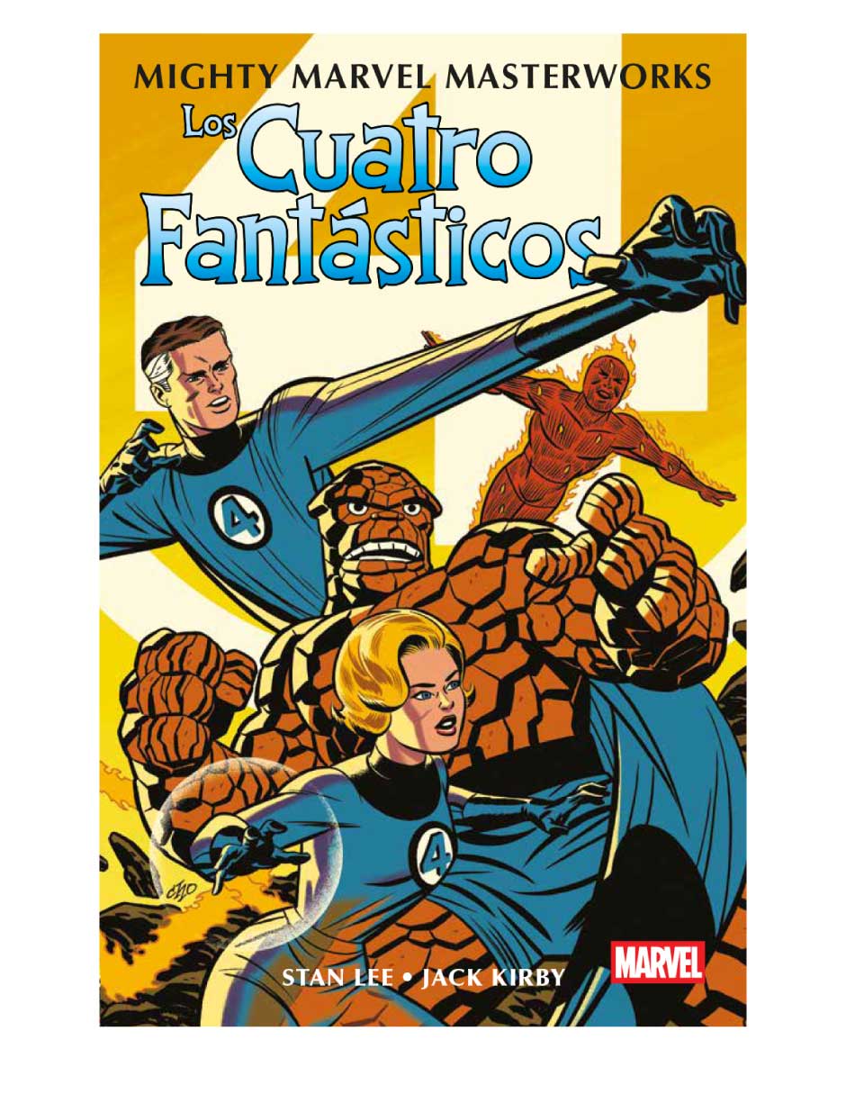 Cómic marvel masterworks 4 fantásticos