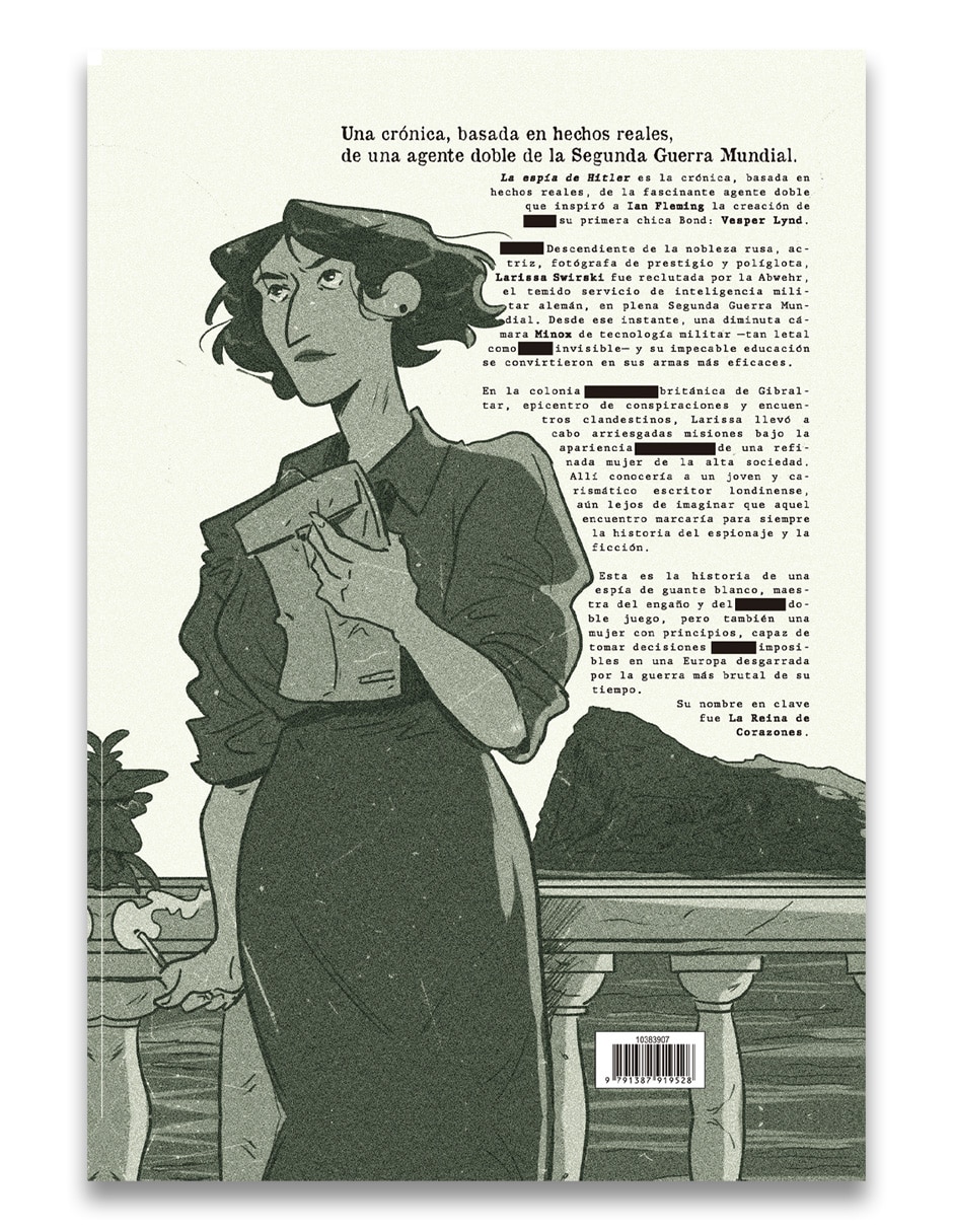 Cómic la espía de hitler. El doble juego de larissa swirsky 2