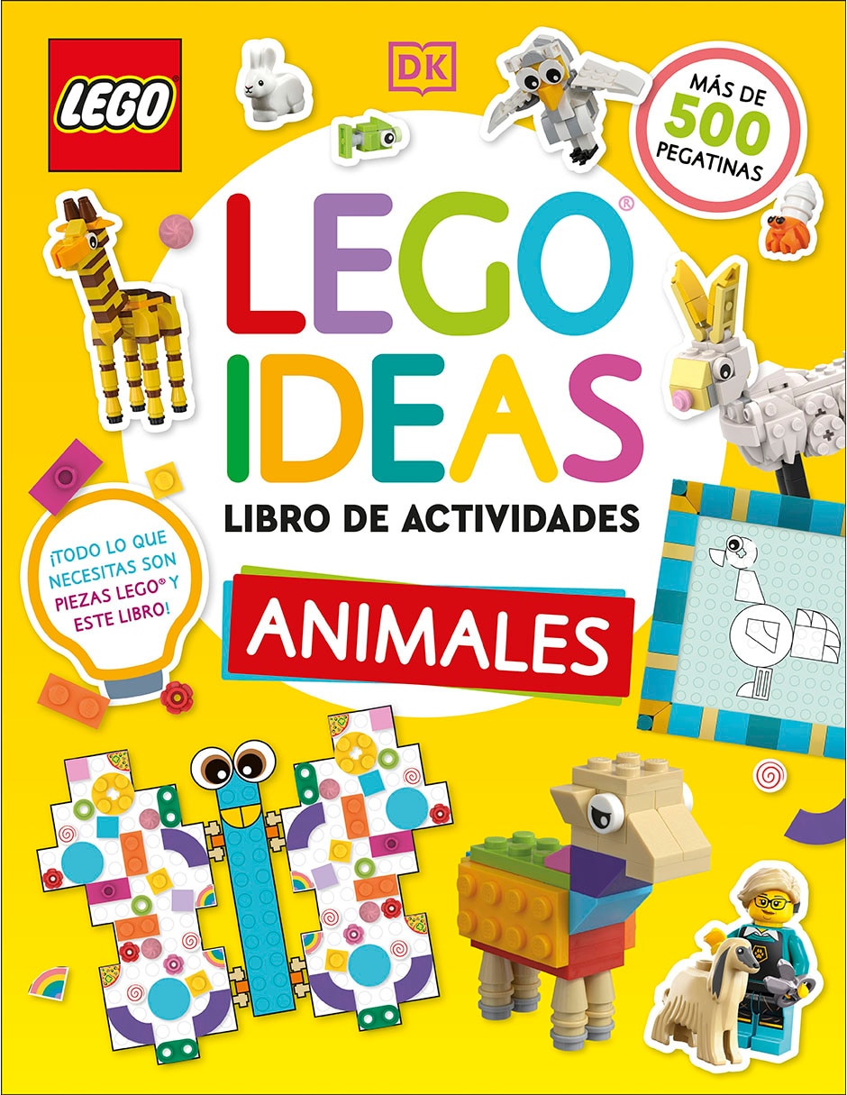 Libro lego ideas de actividades animales de dk