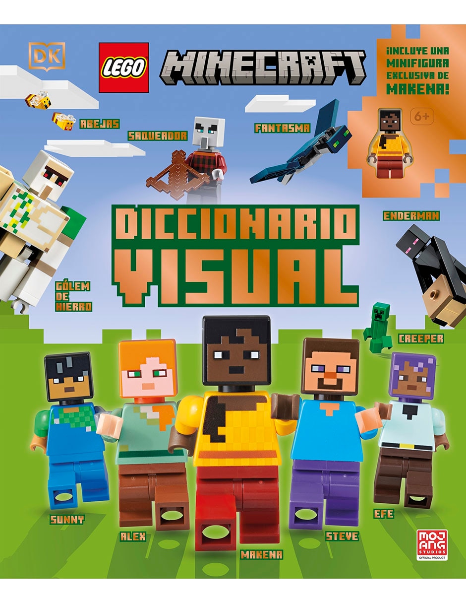 Libro lego minecraft diccionario visual de dk