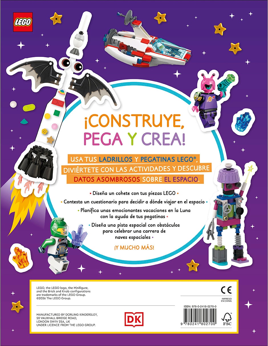 Libro lego ideas de actividades espacio de dk 2