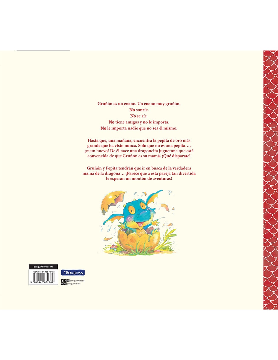 Libro mi mamá es un enano gruñon de steve smallman