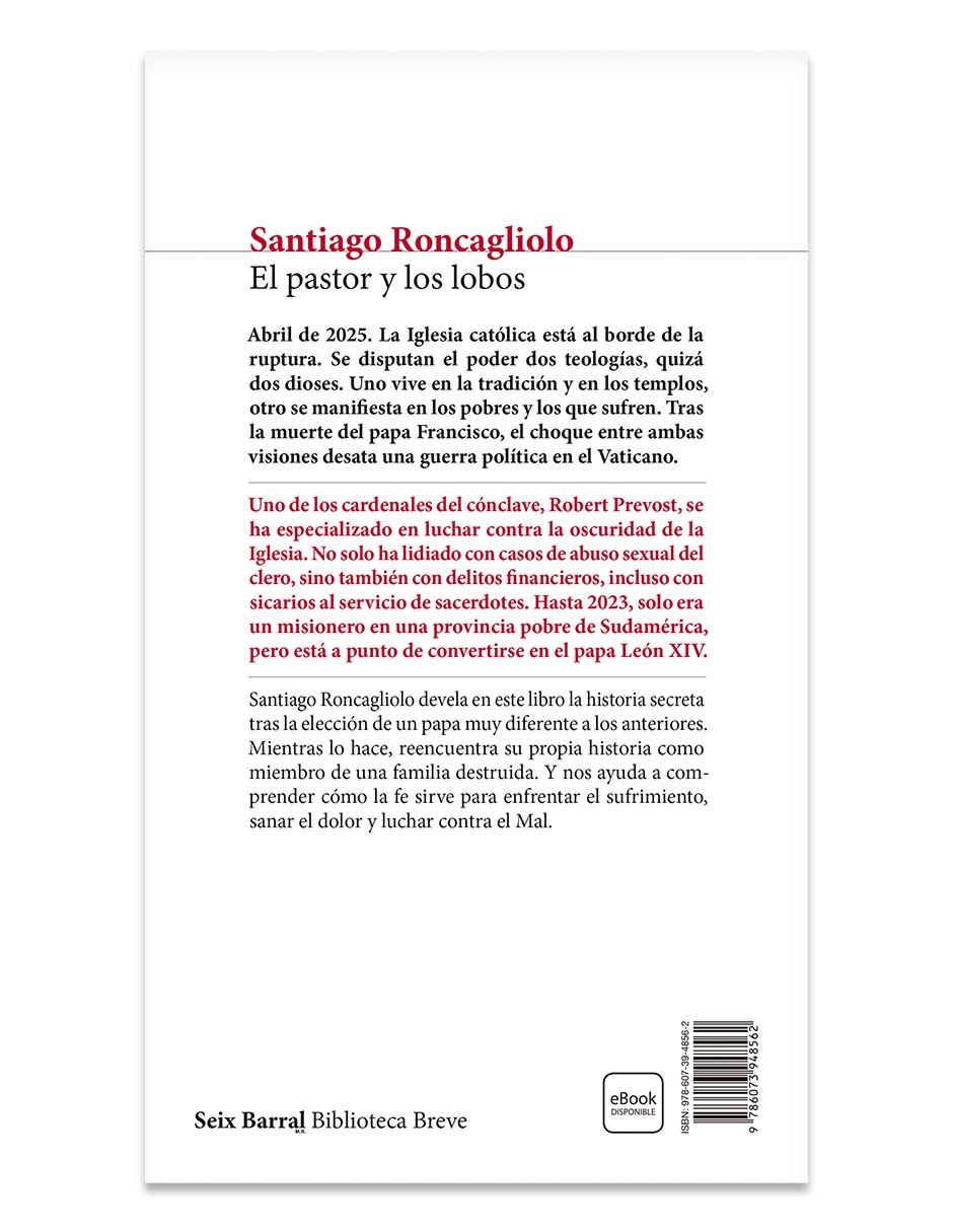 Libro El Pastor y los Lobos de Roncagliolo Santiago 2