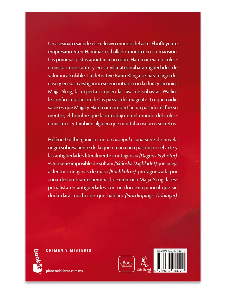 Libro La Discípula de Gullberg Helene 2