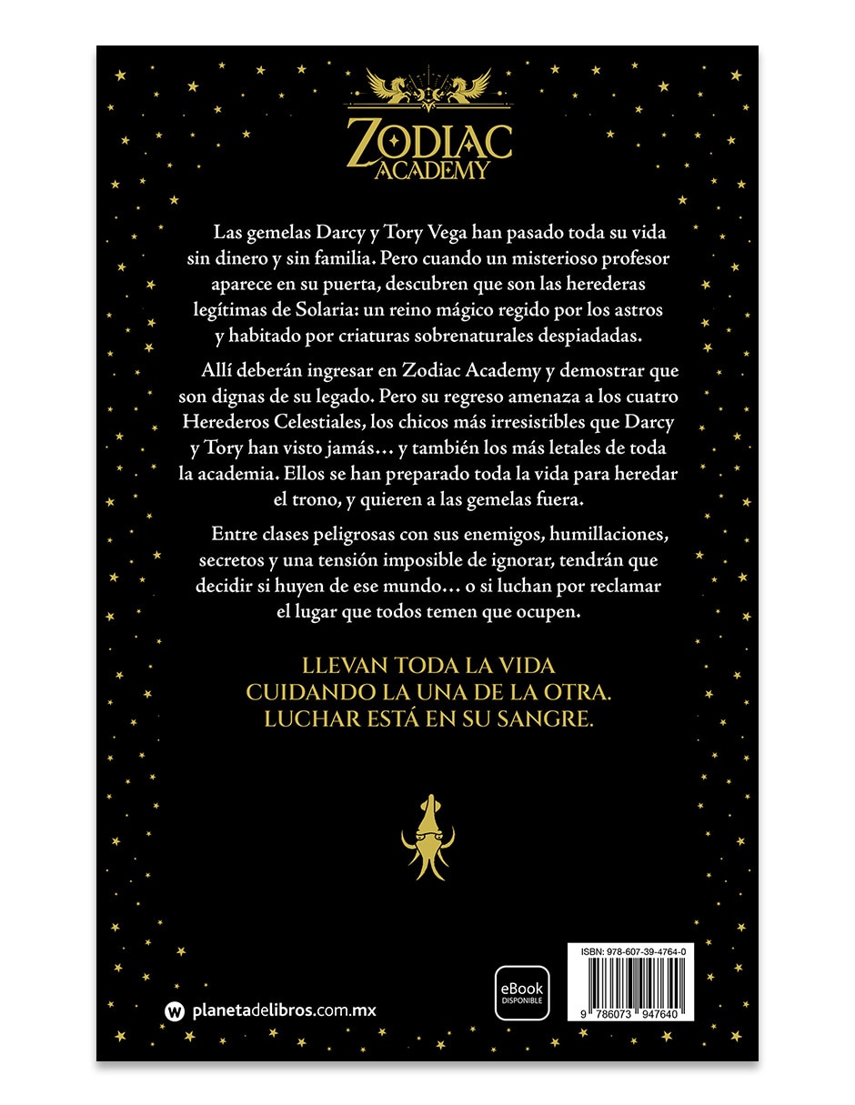 Libro Zodiac academy 1 el despertar de Peckham Caroline Valenti Susanne 2