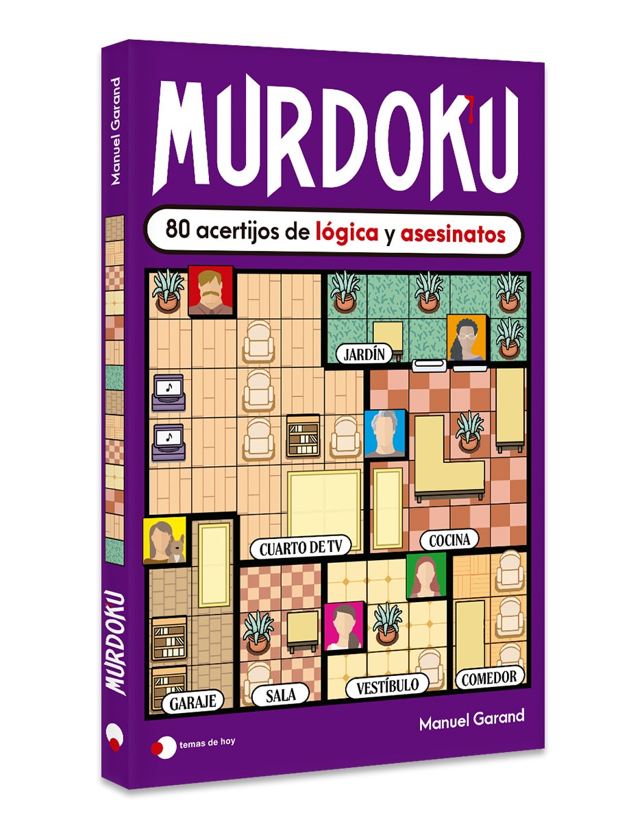 Libro Murdoku 80 acertijos de logica y asesinatos de Garand Manuel 3
