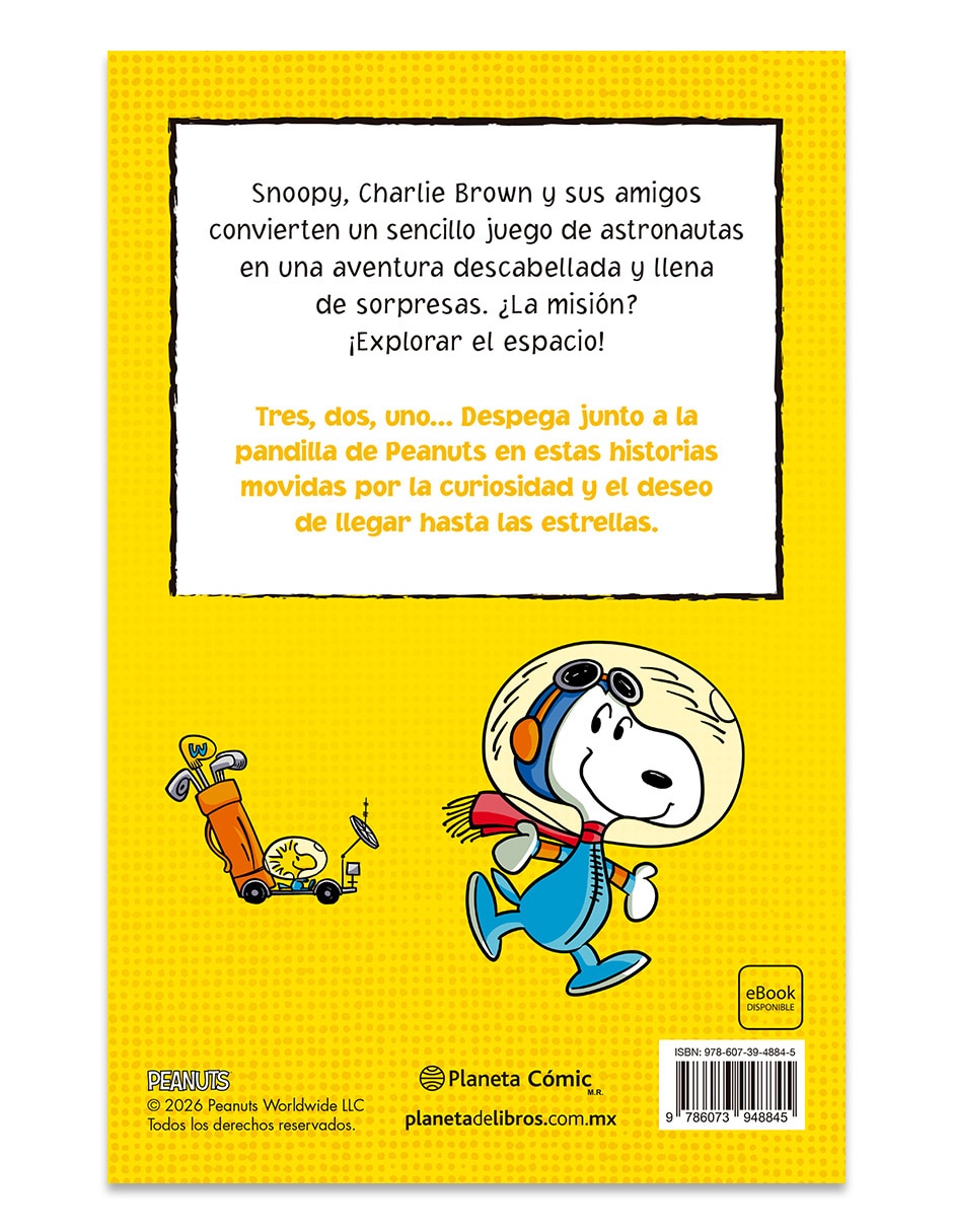 Libro Peanuts Snoopy Viaja al Espacio de Peanuts Schulz Charles M 2