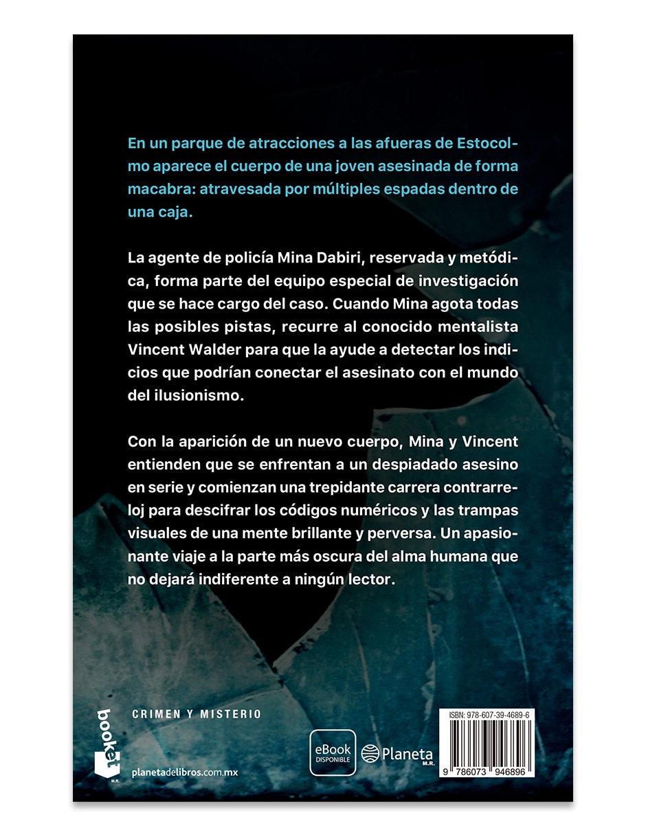 Libro El mentalista de Lackberg Camilla Fexeus Henrik 2