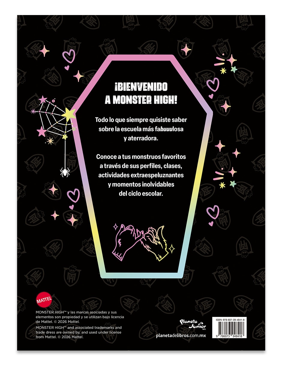 Libro Monster High Fearbook de Mattel Europa B V 2