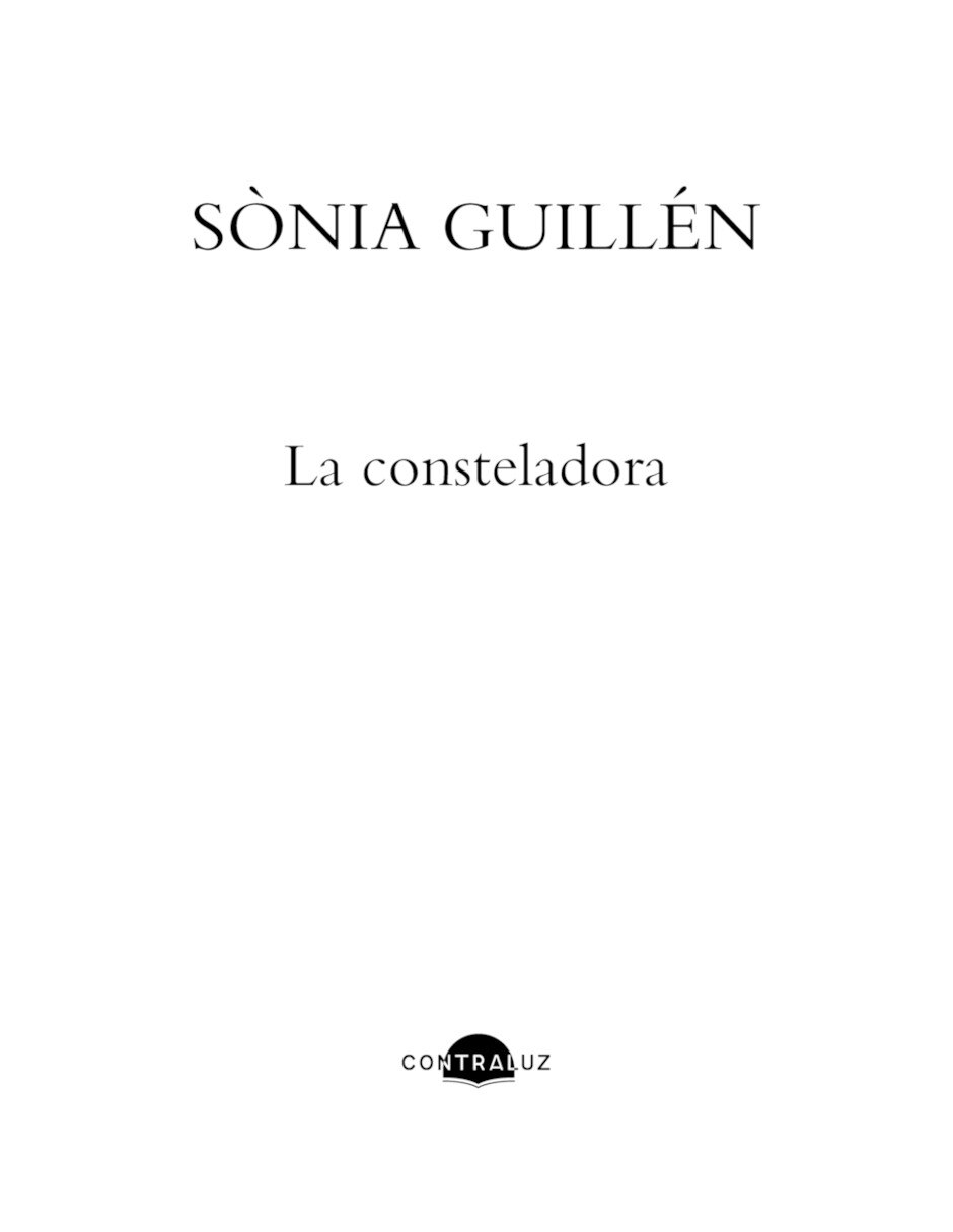 Libro La consteladora de Guillén Sònia 3