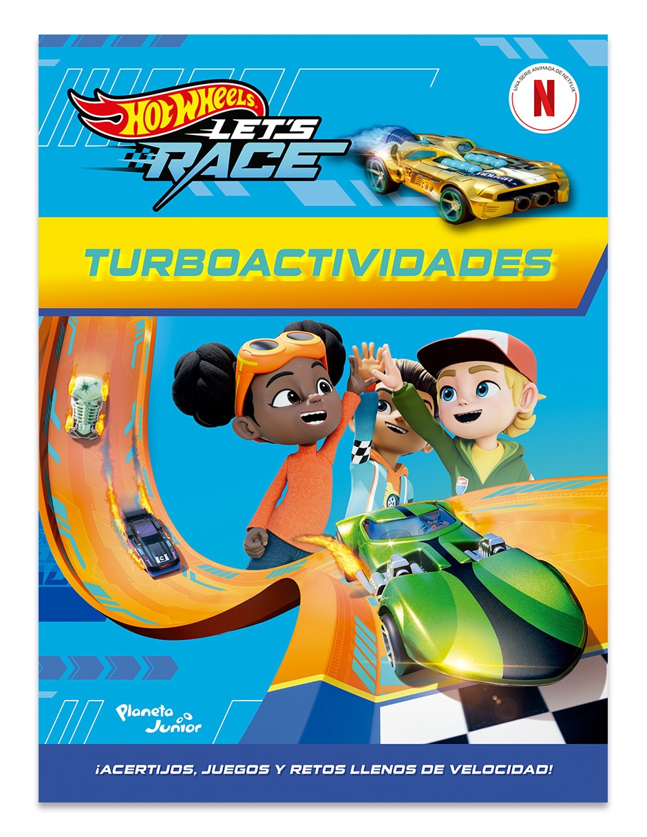 Libro Hot Wheels Lets Race Turboactividades de Mattel Europa B V Libro Hot Wheels Lets Race Turboactividades de Mattel Europa B V