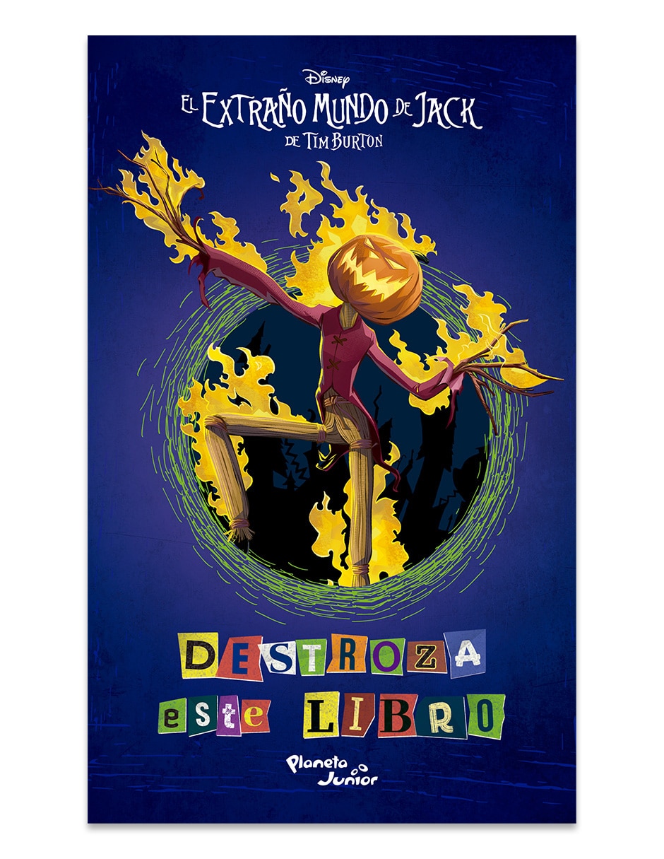 Libro El Extrano Mundo de Jack Destroza este Libro de Disney