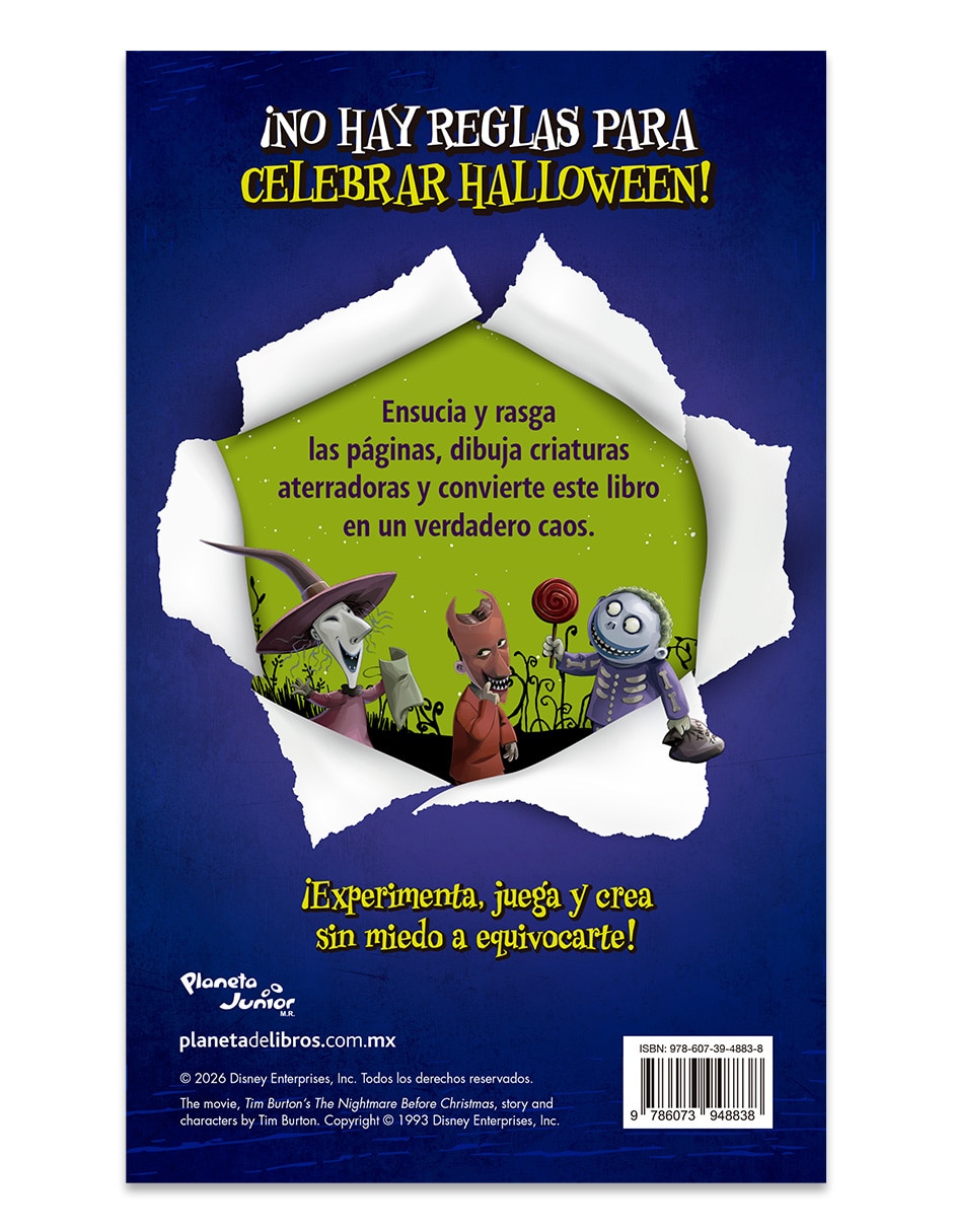 Libro El Extrano Mundo de Jack Destroza este Libro de Disney 2