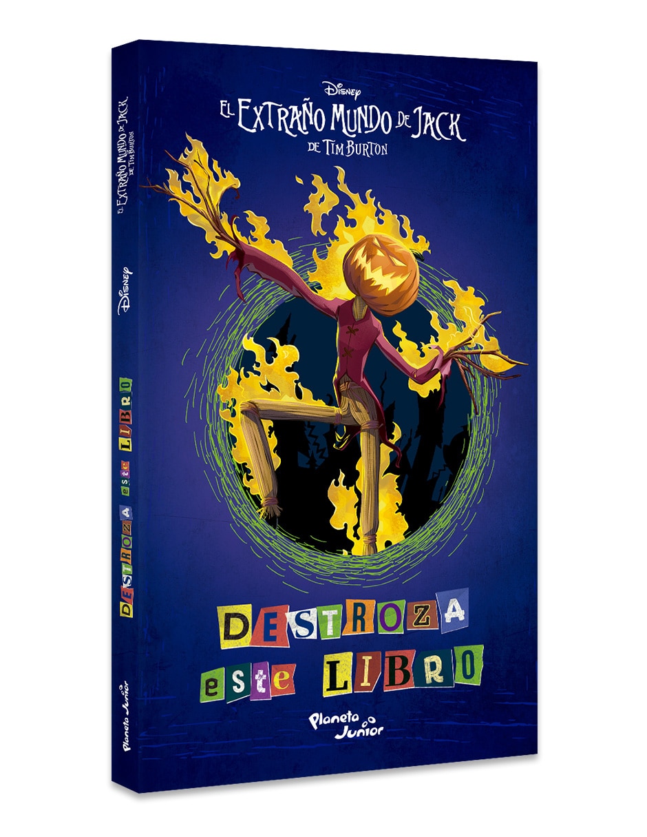 Libro El Extrano Mundo de Jack Destroza este Libro de Disney 3