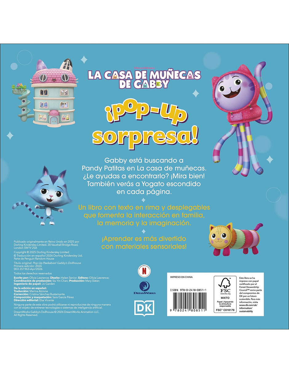 Libro Pop-Up La casa de muñecas Gaby 2