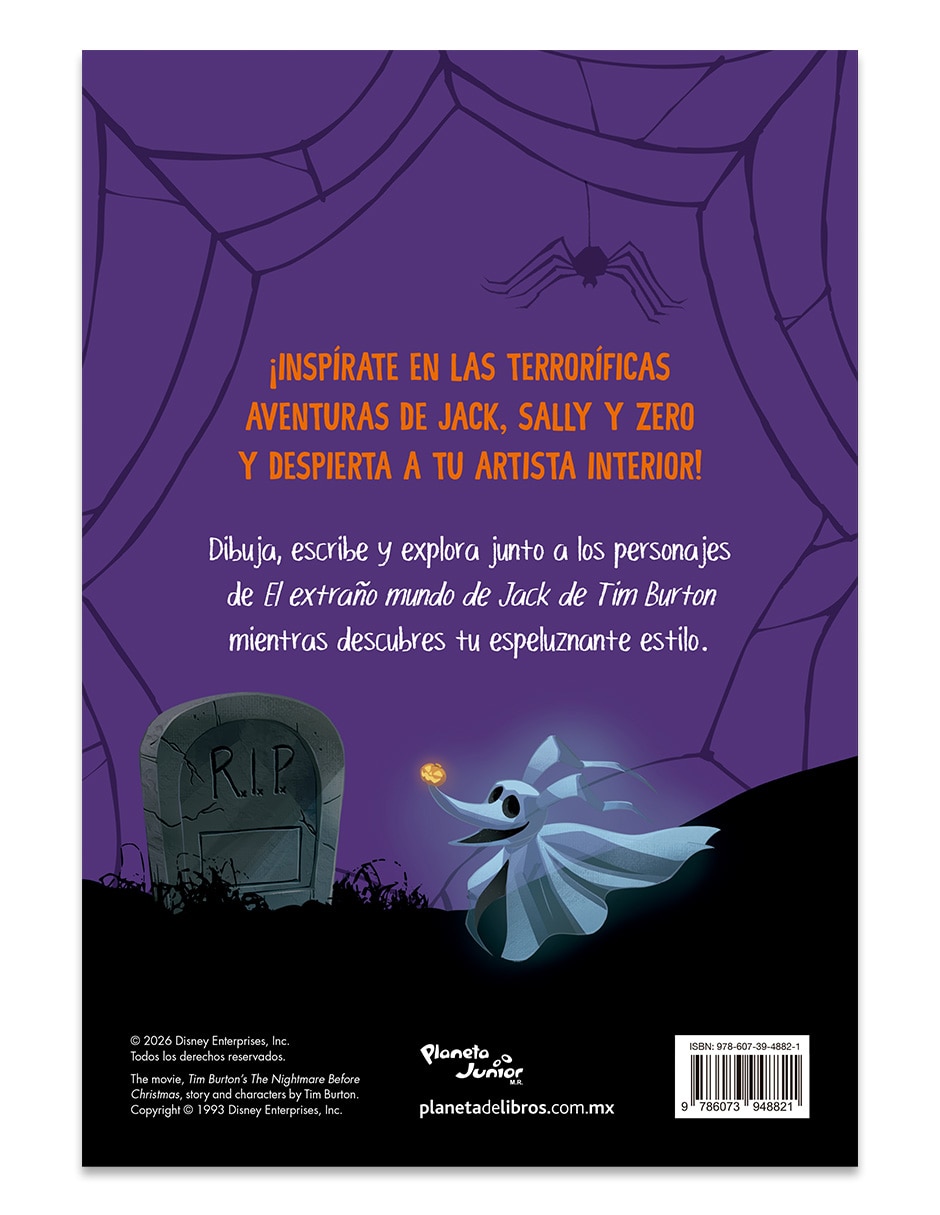 Libro El Extrano Mundo de Jack Libro de Arte y Pesadillas de Disney 2