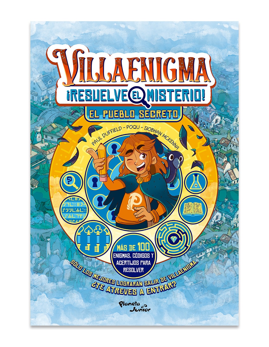 Libro Villaenigma resuelve el misterio 1 el pueblo secreto de Duffield Poqu Siobhan Mckenna Paul