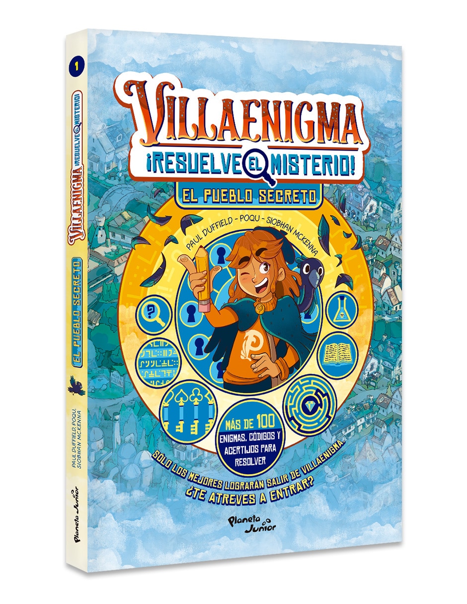 Libro Villaenigma resuelve el misterio 1 el pueblo secreto de Duffield Poqu Siobhan Mckenna Paul 3