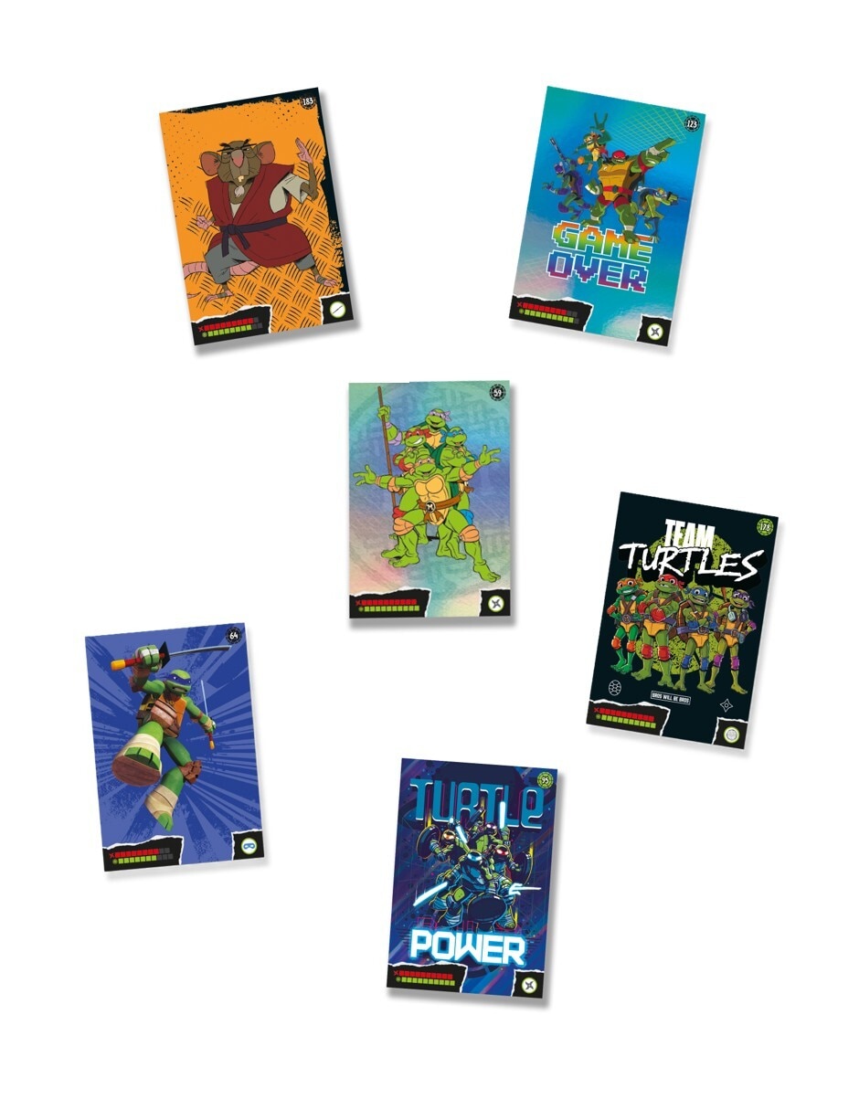 Álbum con estampas de Tortugas Ninja pasta dura 2
