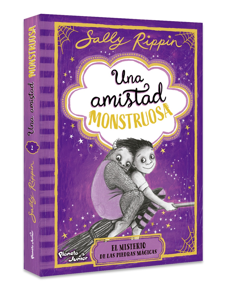 Libro Una amistad monstruosa 2 el misterio de las piedras magicas de Rippin Sally 3