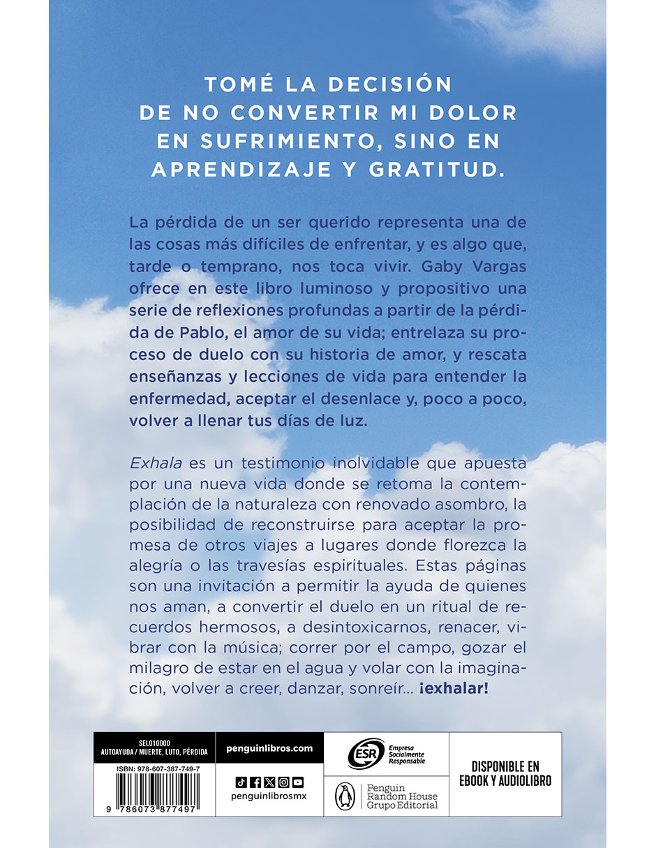 Libro Exhala de Gaby Vargas 2