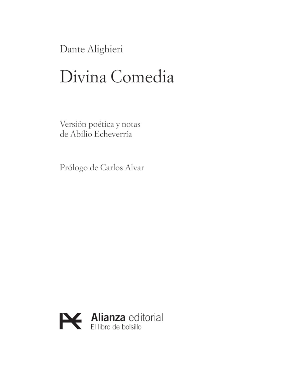 Libro Divina Comedia de Dante Alighieri 2